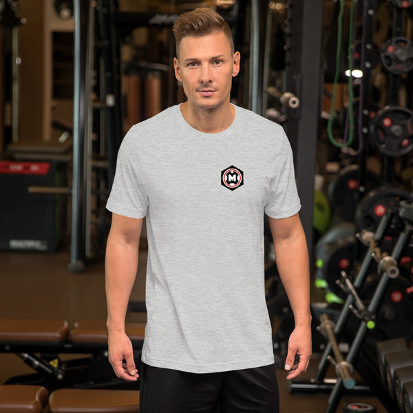 The ManTool Tee with Text on Back, Short-Sleeve Unisex T-Shirt
